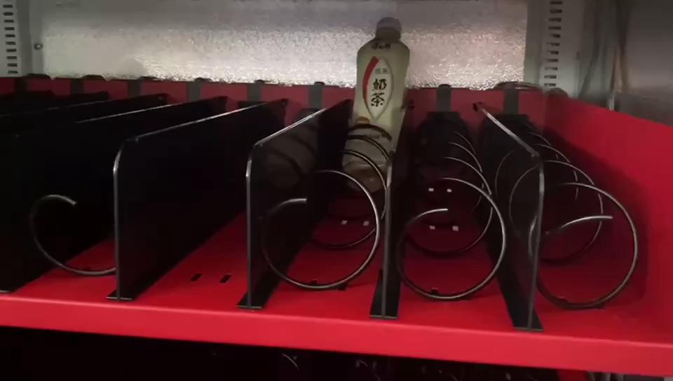 伊維特無人售貨機-飲料擺放